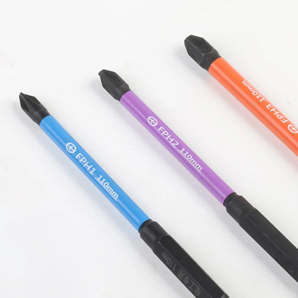 

65mm 110mm 150mm Special Slotted Cross Screwdriver Bit Nutdrivers FPH1 FPH2 FPH3 For Socket Switch Power Electrician Power Tool