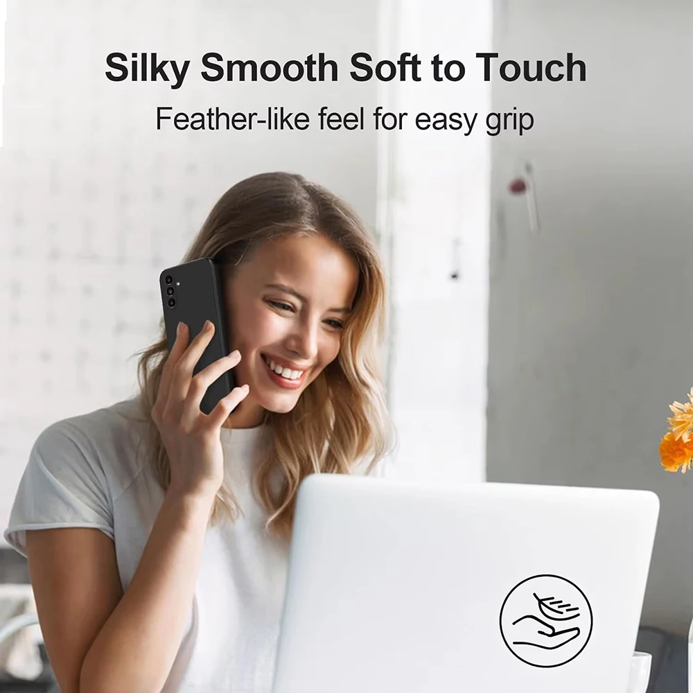 Чехол для телефона с новым узором 2025 года Samsung Galaxy A55 A54 A53 A52S A51 A50 A70S A7 SlimFit Luxury Soft Cover