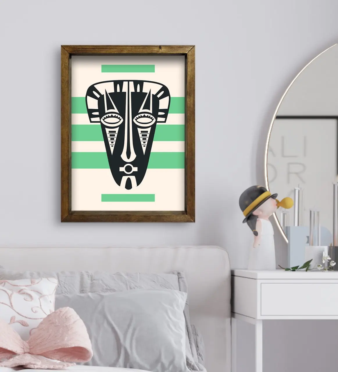 

BK подарок спальня konsepli натуральная цельная деревянная рамка