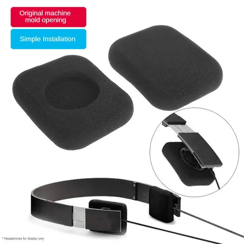 

Earmuffs High-density Sponge Noise Reduction Comfortable Durable Strong Elasticity Audio Video Equipment Sponge Cover Ear Foam