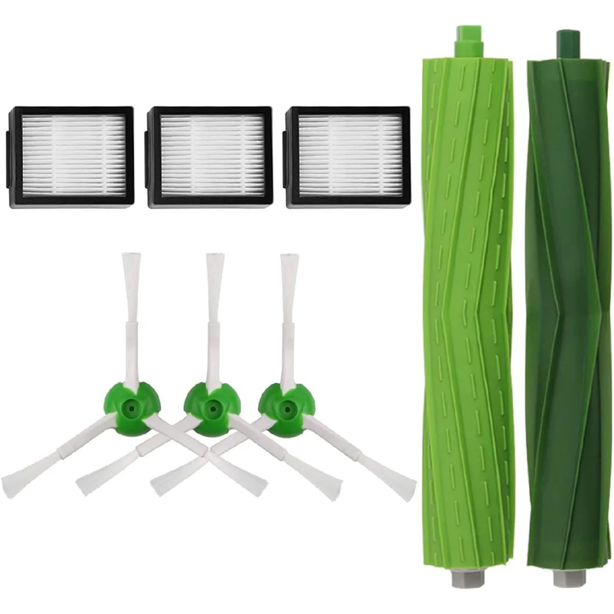 For iRobot Roomba I3 I3+ I7 I7+ I4 I6 I6+I8 I8+/Plus E5 E6 E7 J7 I E &ampJ Series Vacuum Cleaner Main Side Brush Filters