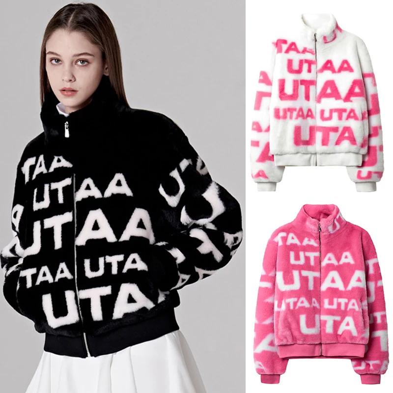 

Golf Clothes 2022 New Women's Jacket Autumn Winter Fur Sports Jacket Warm Golf Long Sleeve Top 3 Colors 골프 재킷