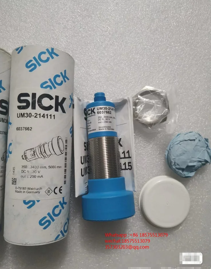 

Новый ультразвуковой датчик SICK 6037662
