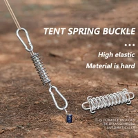 tent spring wind rope buckle outdoor camping high intensity wind resistant cord buckle awning fixing buckle canopy snap hook