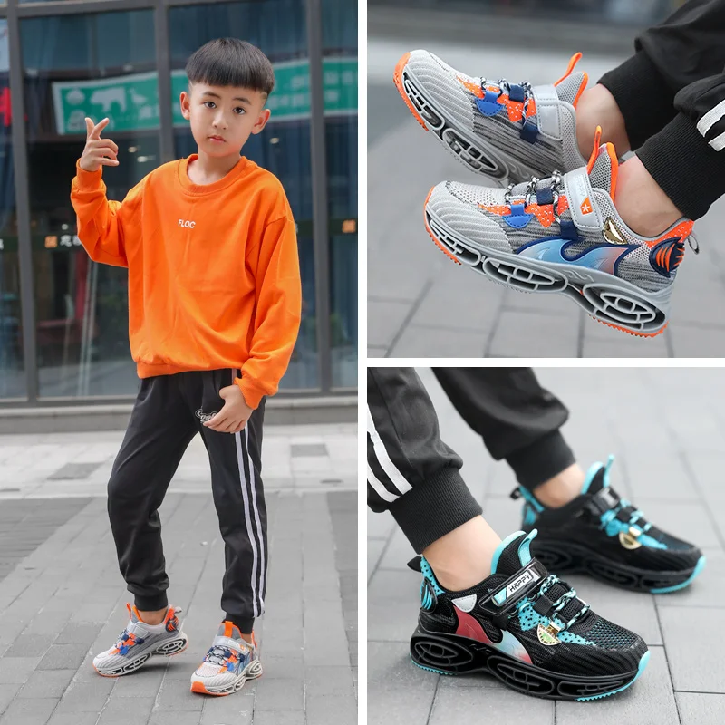 Boys Sport Shoe Children's Sneakers Boy Students Comfortable Children Shoes Light Shoes Kids Non-slip Zapatos Deportivos