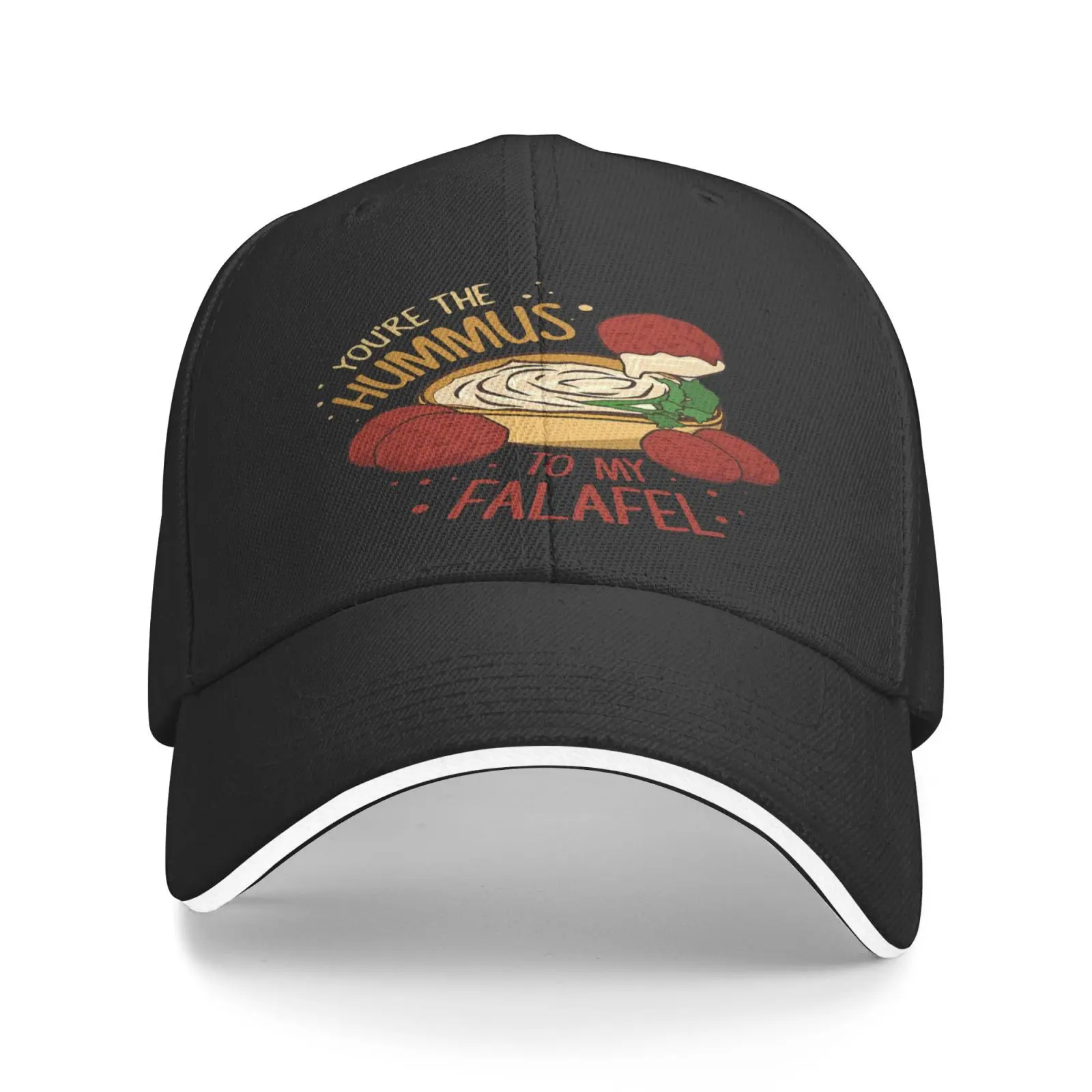 

Кепка Hummus To My Falafel для мужчин и женщин, шапка в бразильском стиле, для Ближнего Востока