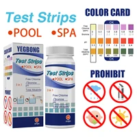 50 strips 3 in 1 swimming pool spa water test strips nitrate nitrite ph total alkalinity hardness chlorine test strip pool teste