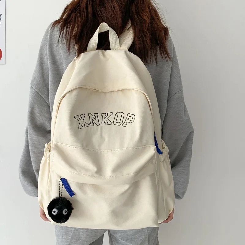 

Women Backpack Nylon Travel Bag College Schoolbag for Teenage Girls Bookbag Mochila Laptop Rukcsack
