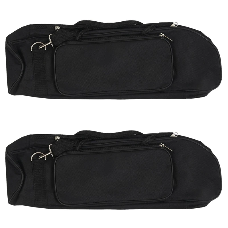

2X Trumpet Gig Bag Professional Padded Soft Carrying Case Backpack Handbag With Shoulder Strap Instrument