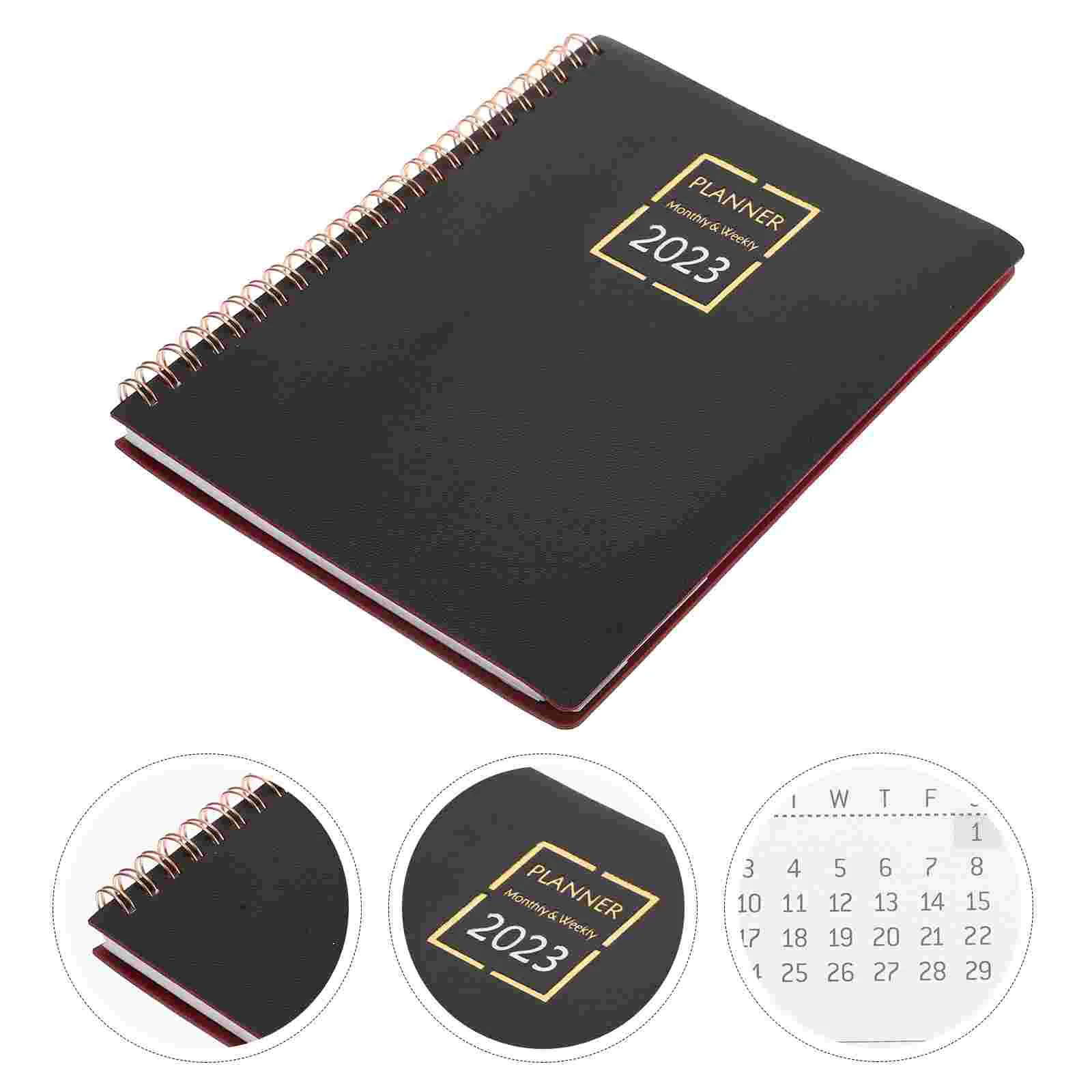 

Planner Notebook Notepad Daily Appointment Journal Schedule Book Monthly Spiral Weeklyclassroom Classcalendar Office English Day