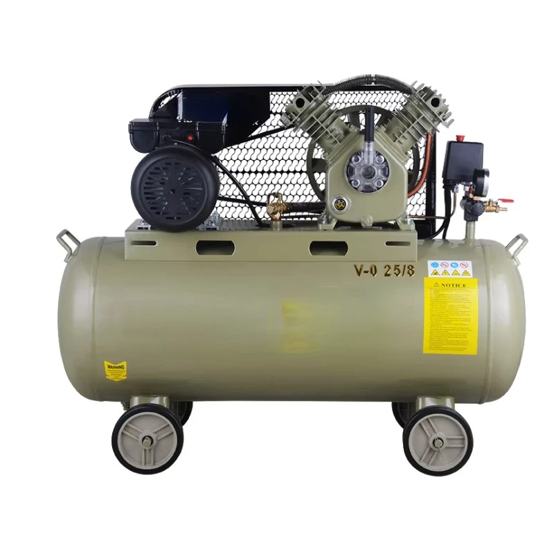 Новый дизайн отличный воздушный компрессор с ременным приводом/портативный 100