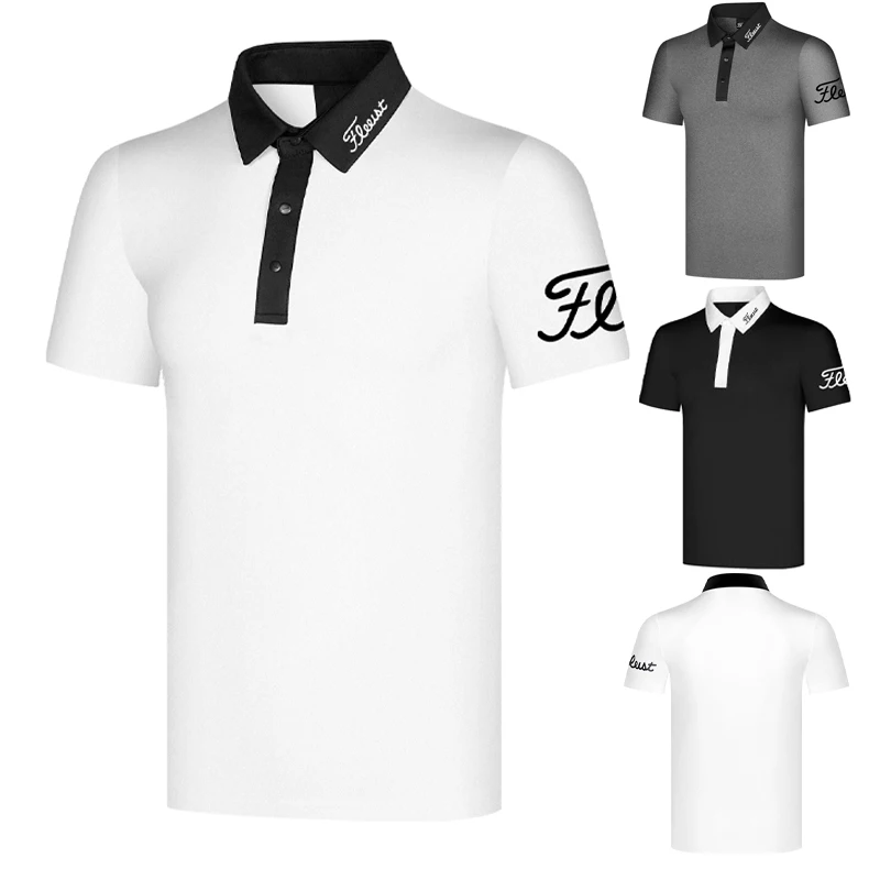 

Golf Wear Men Leisure Sports Summer New Shirt Quick Drying Ventilation Clothing T-shirt Sportswear Accessories