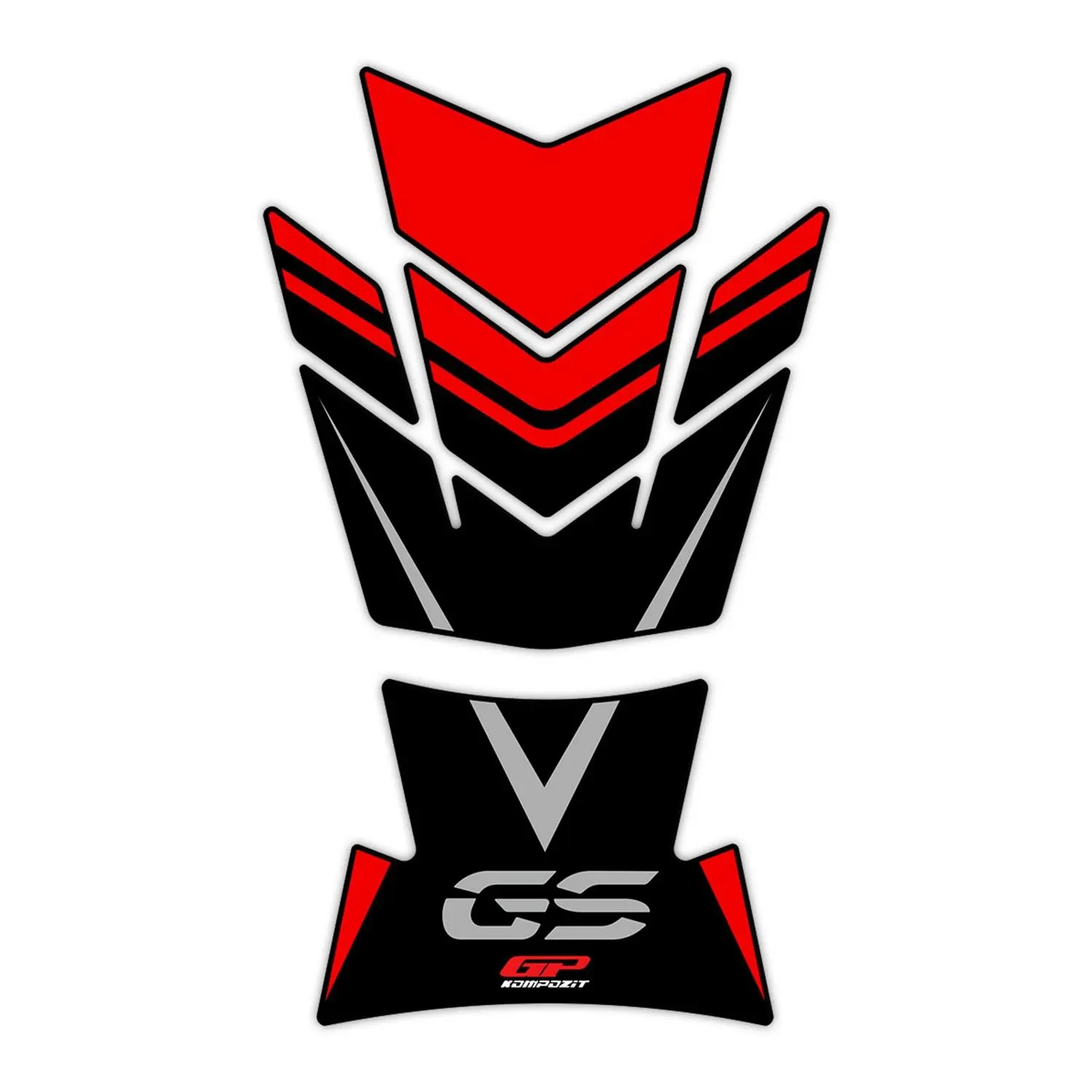 

GP композитный для F 850 GS 2018-2019 совместимый коврик для резервуара красный