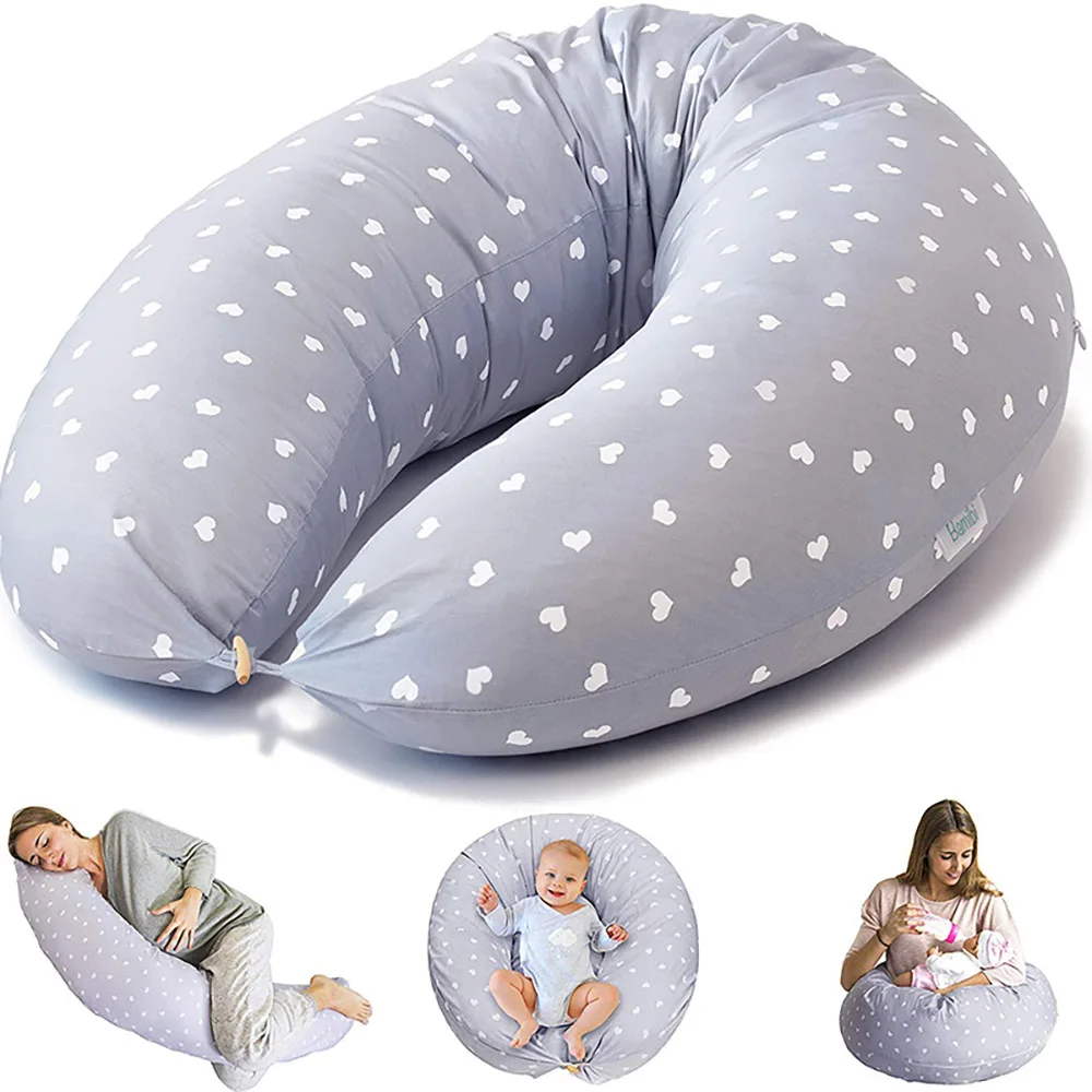 

Feeding Pillow For Newborn Baby Detachable Pregnant Cushion Sleep Maternity Breastfeeding Headrest Breathable Nursing Pillow