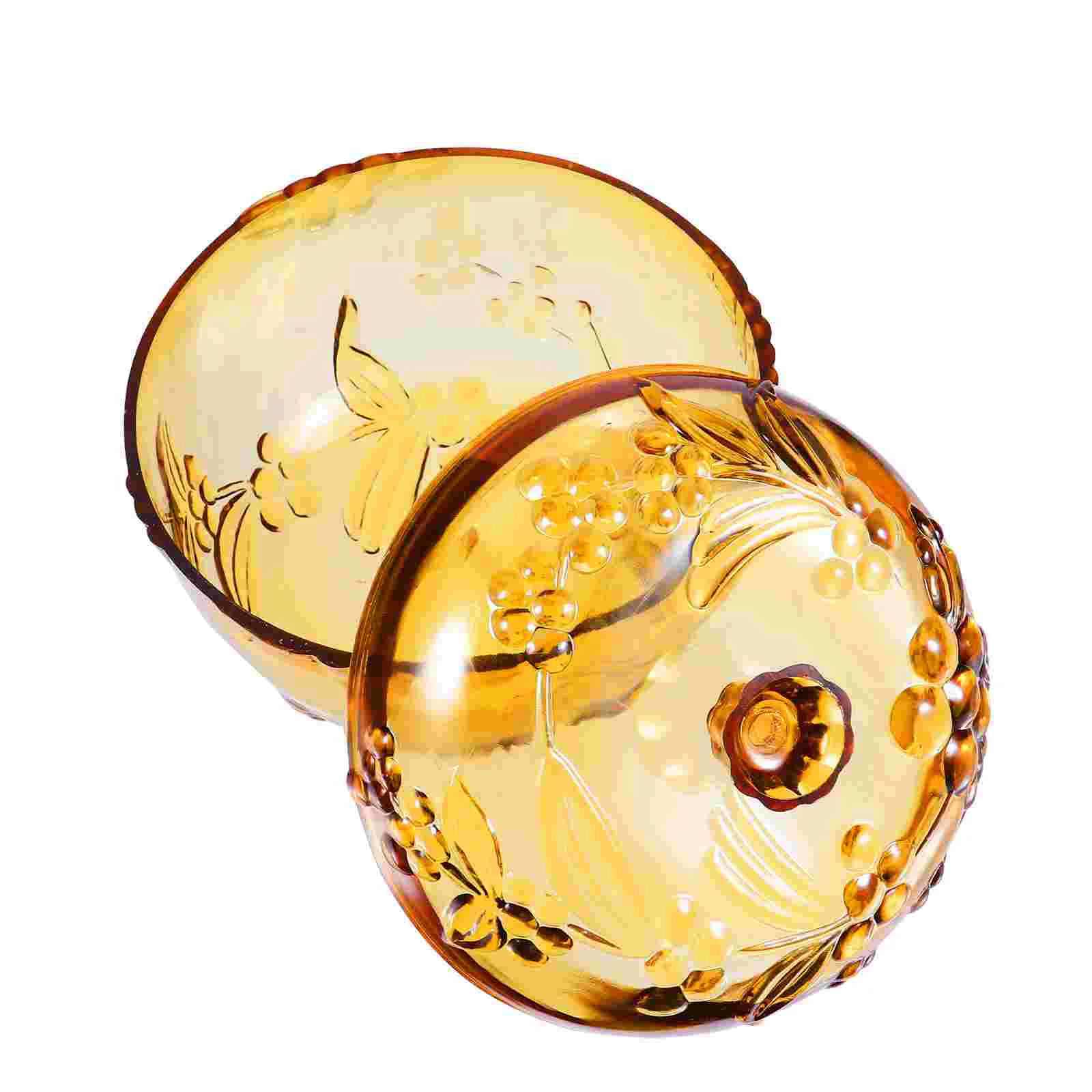 

Serving Snack Tray Storage Fruit Candy Plate Bowl Dish Dessert Box Decorative Dried Platters Jar Holder Trays Crystal Sugar