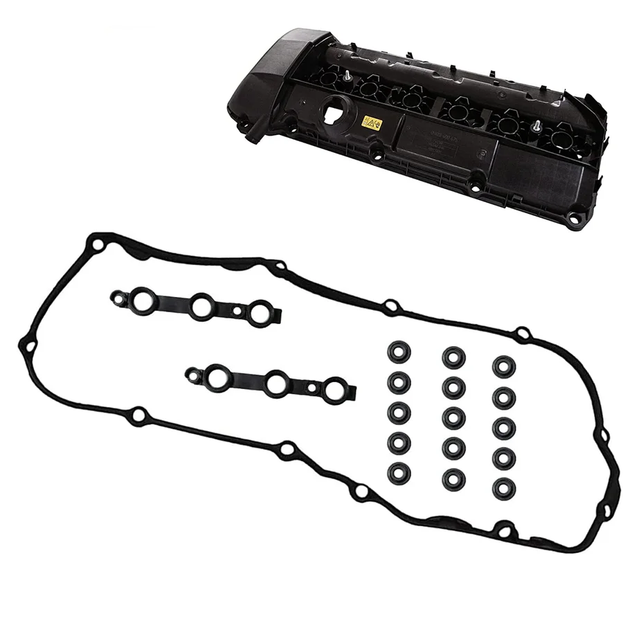 

JEAZEA 18x Engine Valve Cover Gasket Kit Set With Seals For BMW E36 E38 E39 E46 E53 E60 E83 330i 330xi 525i 530i 11129070990