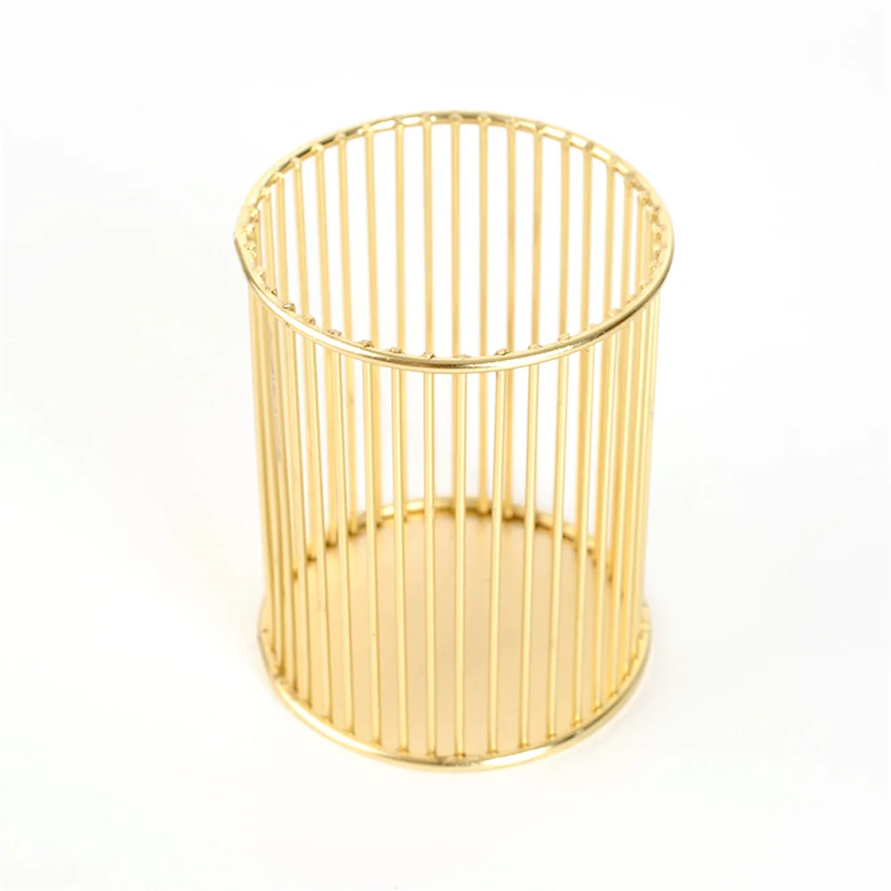 

Металлическая корзина для хранения косметики, для дома