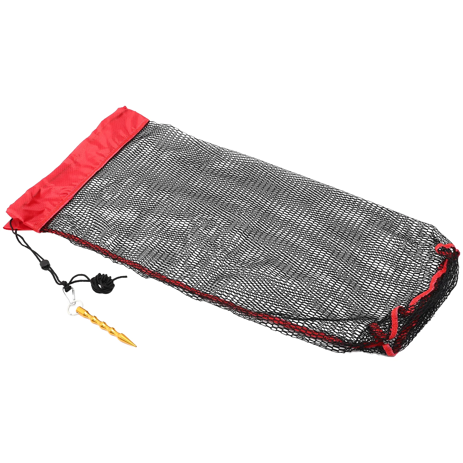 

Fishing Net Fish Guard Netting Mesh Basket Locating Bag Foldable Cast Supplies Nets Landing Equipment Catching Catch Nylon