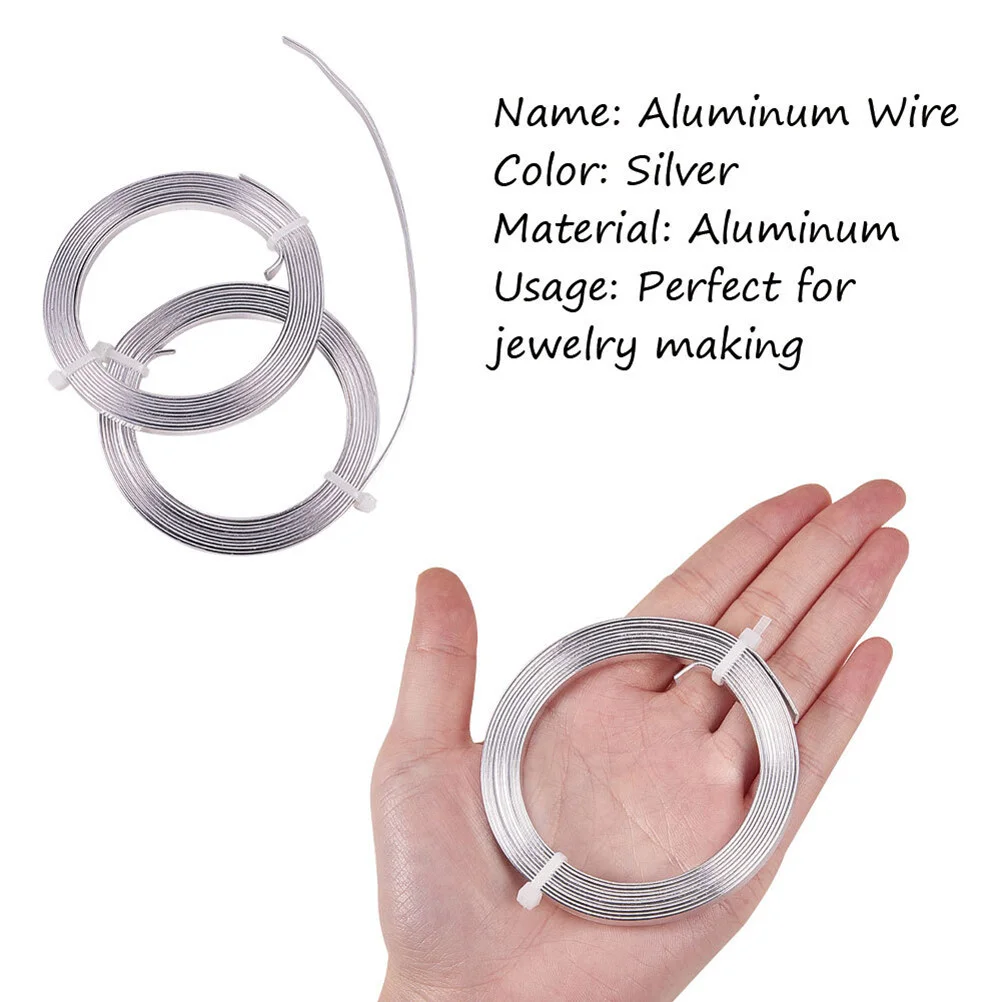 5 Roll Colorful Jewelry Colored Wire Making Crafts Accessories Handmade Aluminum