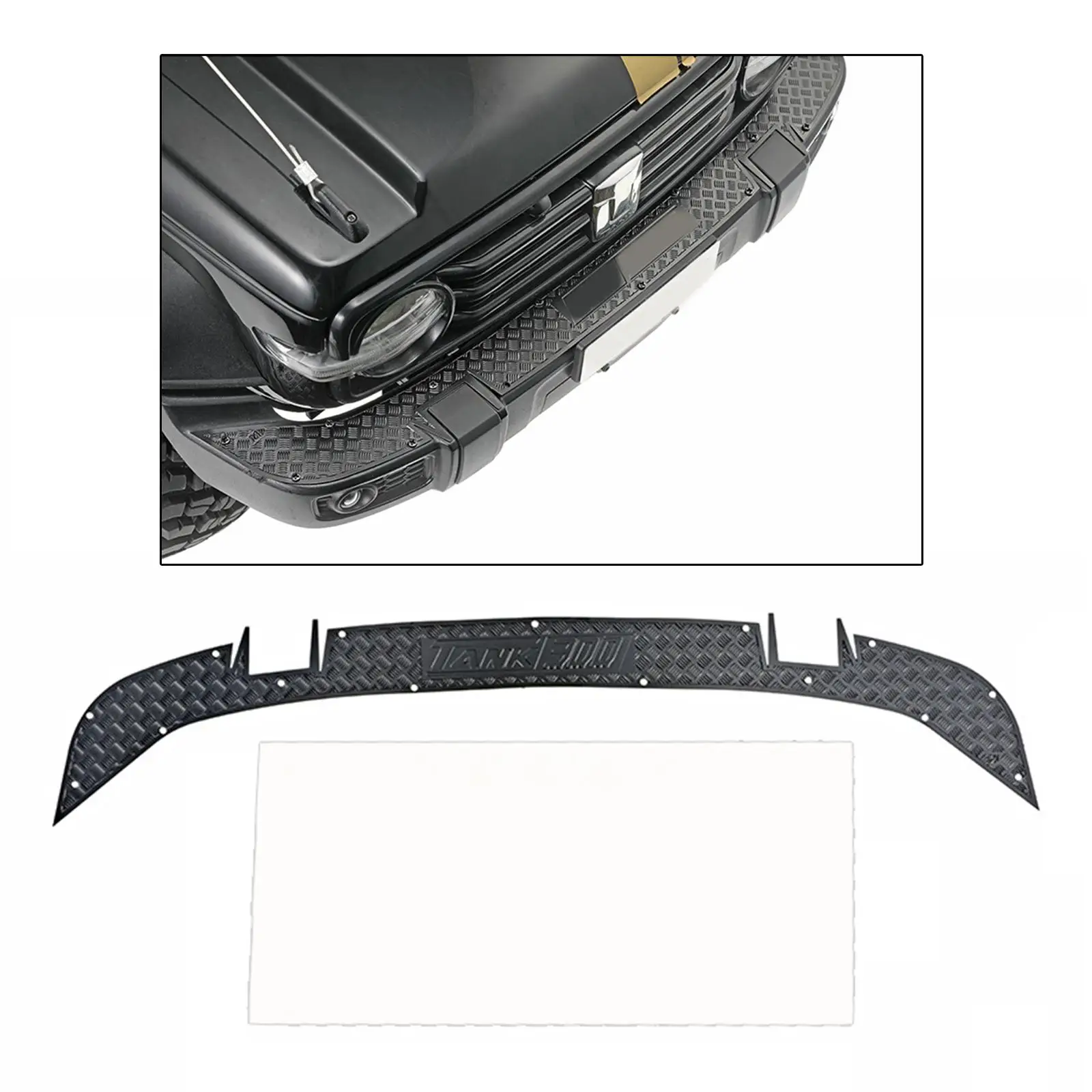 

RC Car Metal Protection Skid Plate fit for KM1 1/8 RC Car Traction Accessories