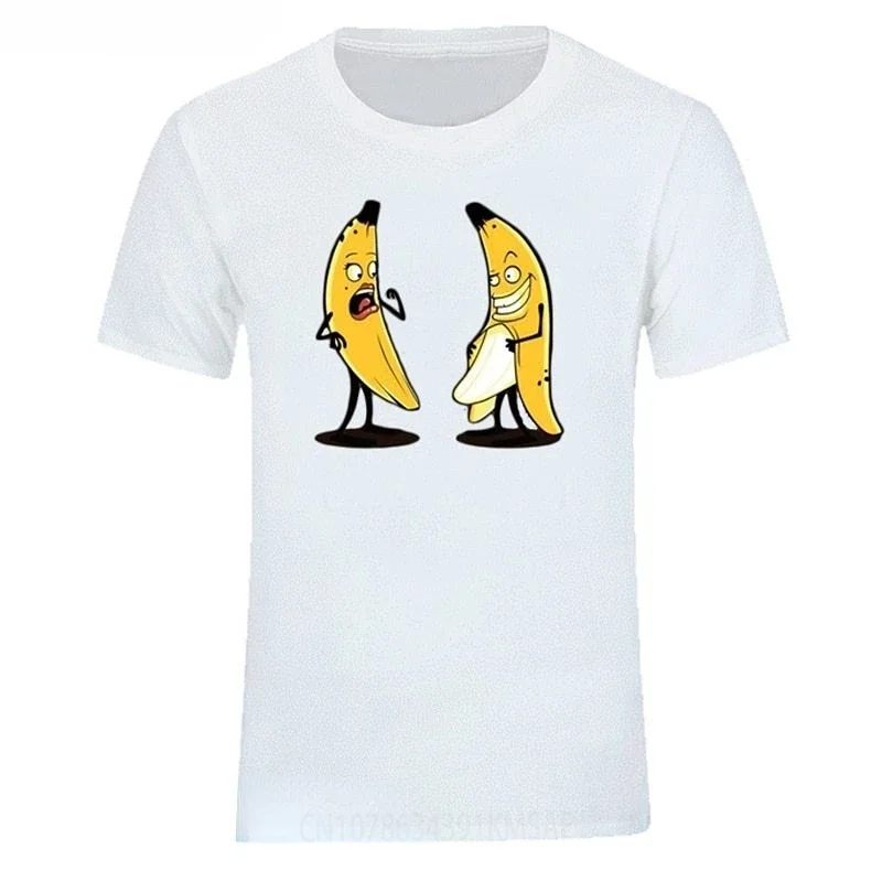 Футболка мужская с принтом бананов крутая тенниска коротким рукавом