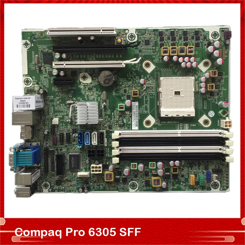 

Originate Desktop Motherboard for HP 6305 SFF 703596-001 703596-501 676196-001 002 AMD A75 FM2 DDR3 Fully Tested Good Quality
