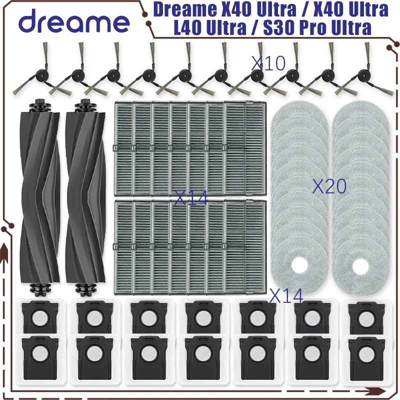 

Набор запчастей для Dreame X40 Ultra