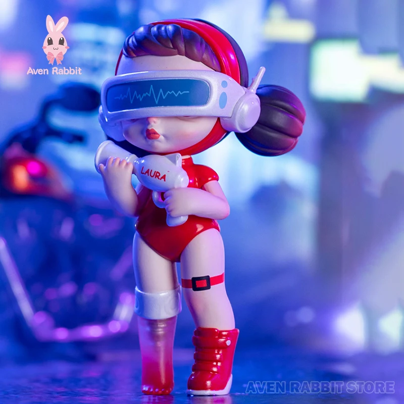 Оригинальная серия Laura Cyberpunk глухая коробка игрушки загадочная мистерная фигурка
