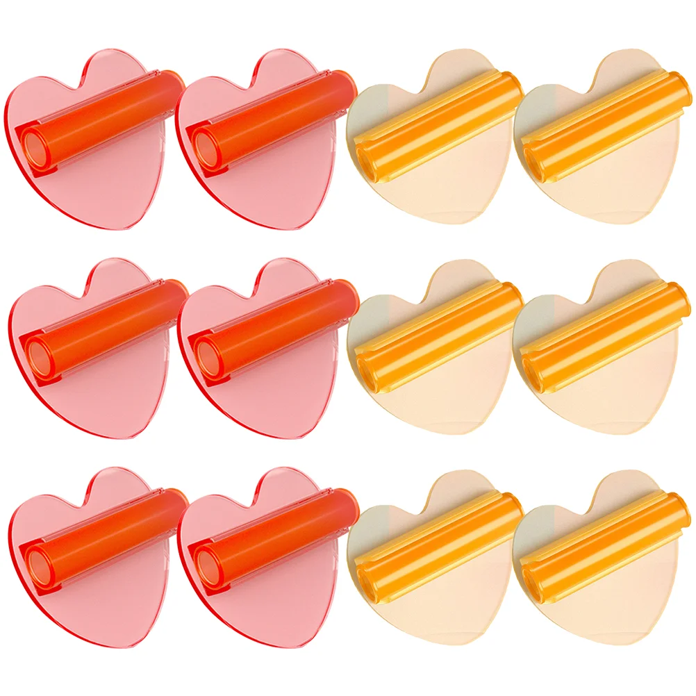 

12pcs Heart-shape Invisible Bed Quilt Clamps Bed Sheet Clips Quilt Fastener Clips Quilt Clips Quilt Fixing Clips for Home Use