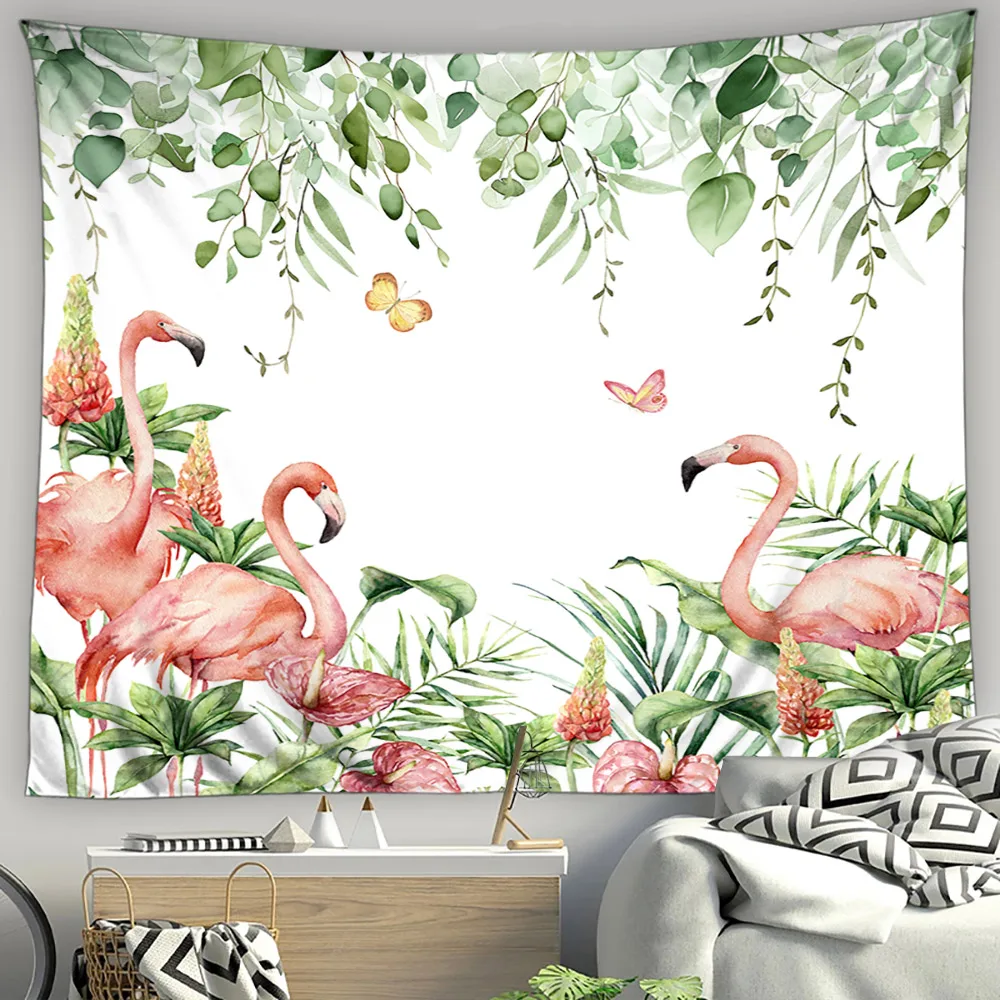 Богемная искусственная роспись ботанический цветок бабочка луна звезды