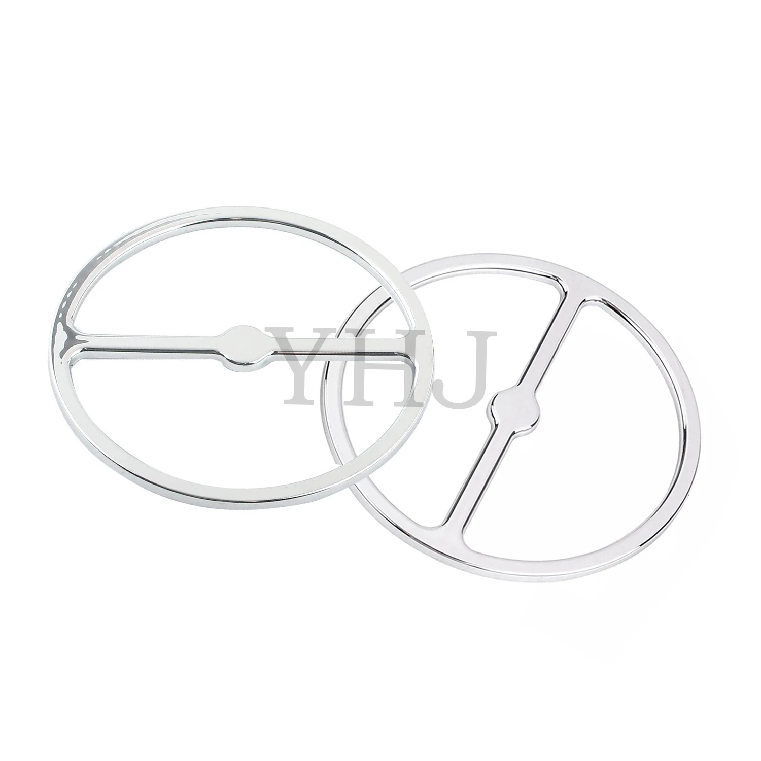 1 пара накладок на кольцо динамика мотоцикла хромированная крышка для Harley Electra Glide