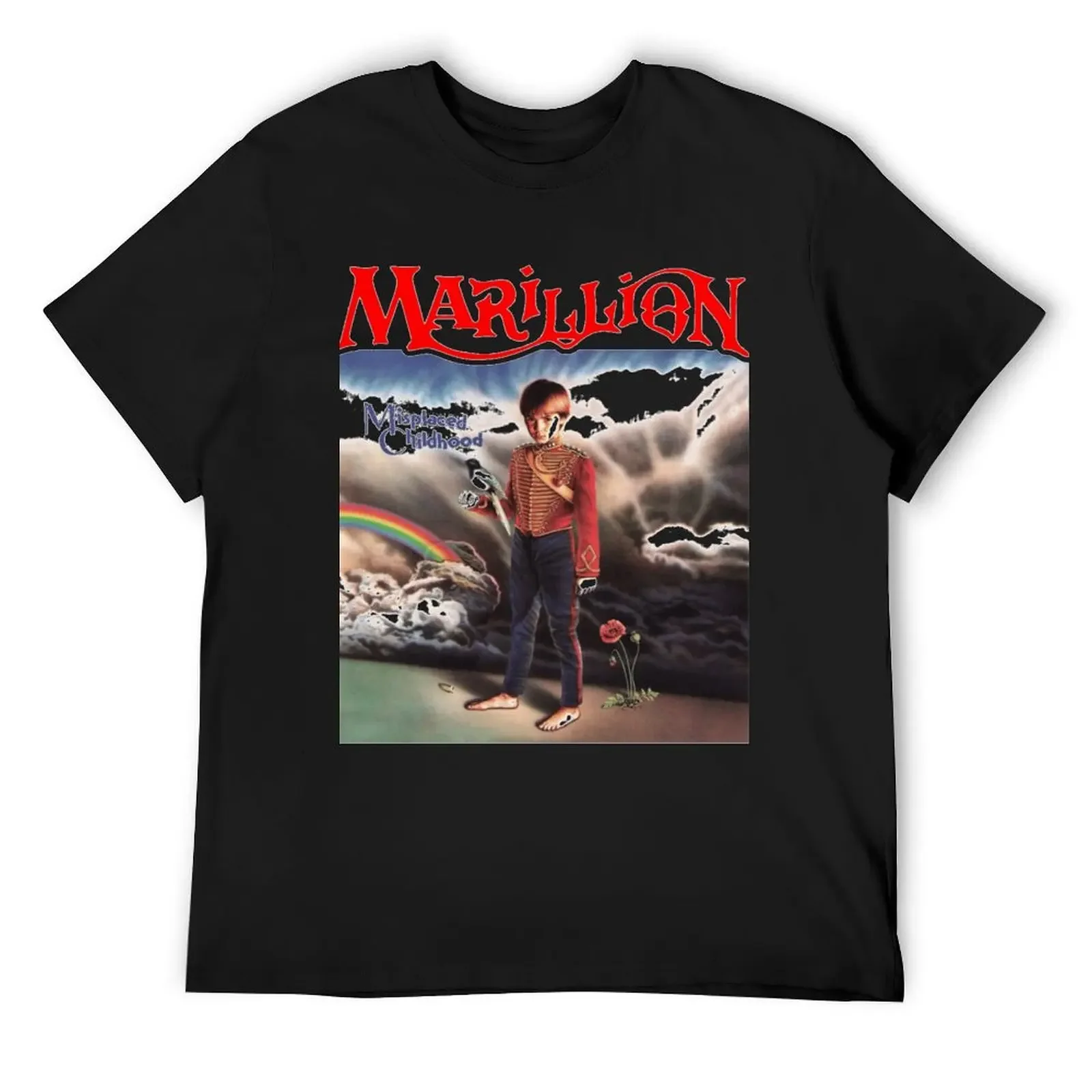 Футболка Marillion возвышенные топы рубашки с рисунком мужская одежда в стиле аниме