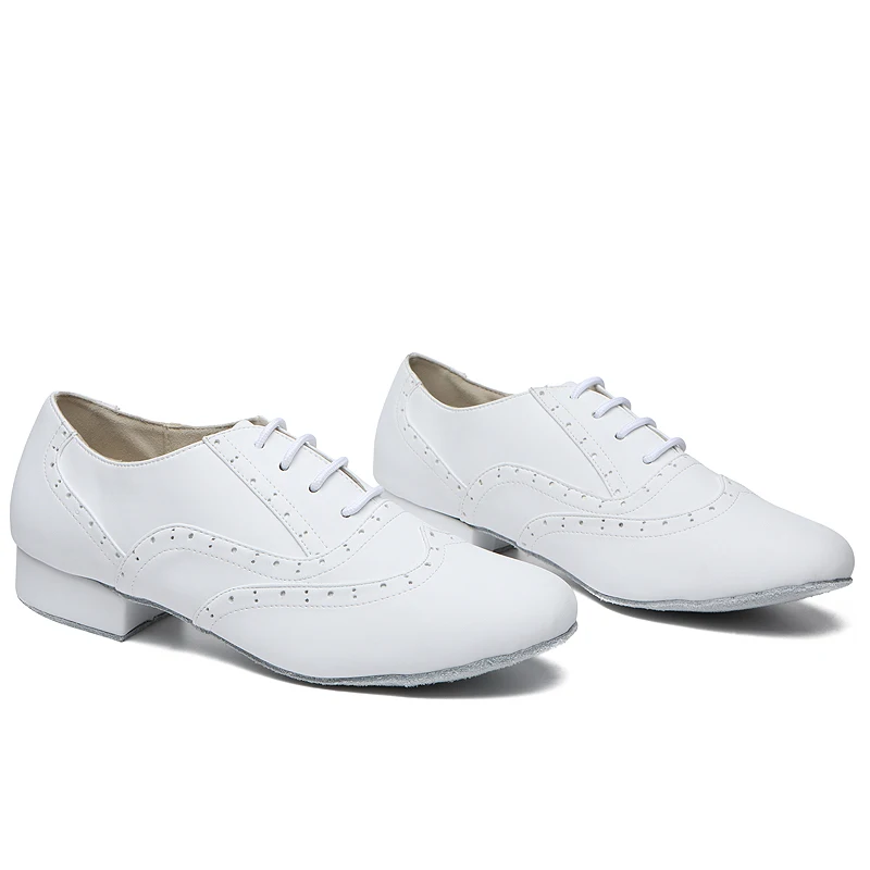 Men's Shoes Latin Salsa Ballroom Dance Shoes Latin Dance Shoes Male Tango Party Shoes For Men Comfortable Low Heel