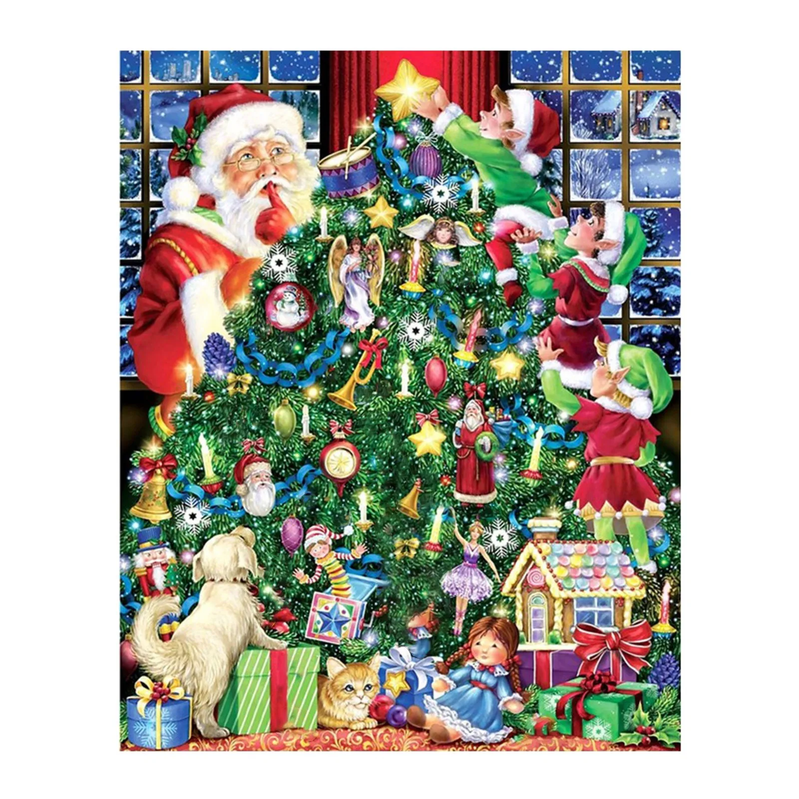 

Christmas Adult Christmas 1000 1mm Puzzle Series And Puzzle Children Pieces Puzzle Puzzle Toy Oceans