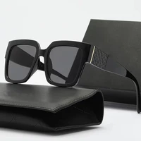 luxury brand square sunglasses 2022 new ladies mens large frame sunglasses premium womens glasses uv400 oculos de sol