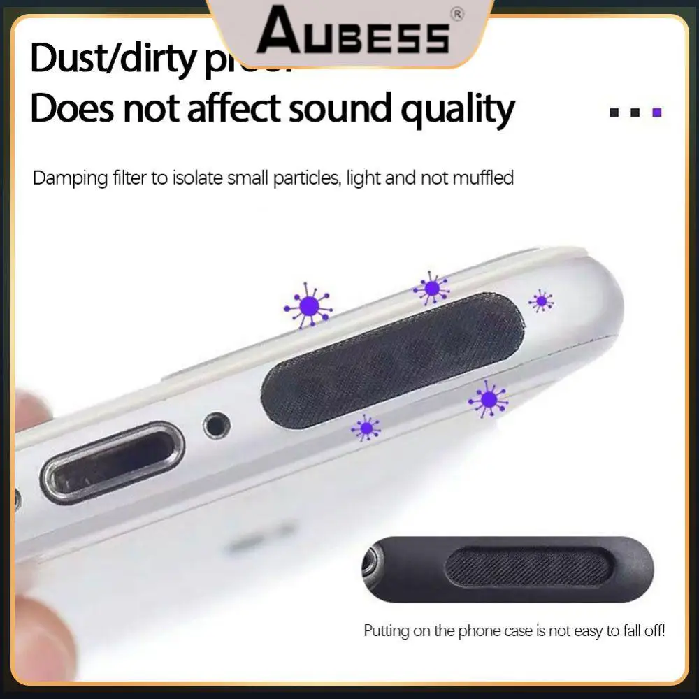 

Accessories Dustproof Stickers Earpiece Handset Trumpet Maille Autocollante Pour Haut-parleur Universal Dustproof Net