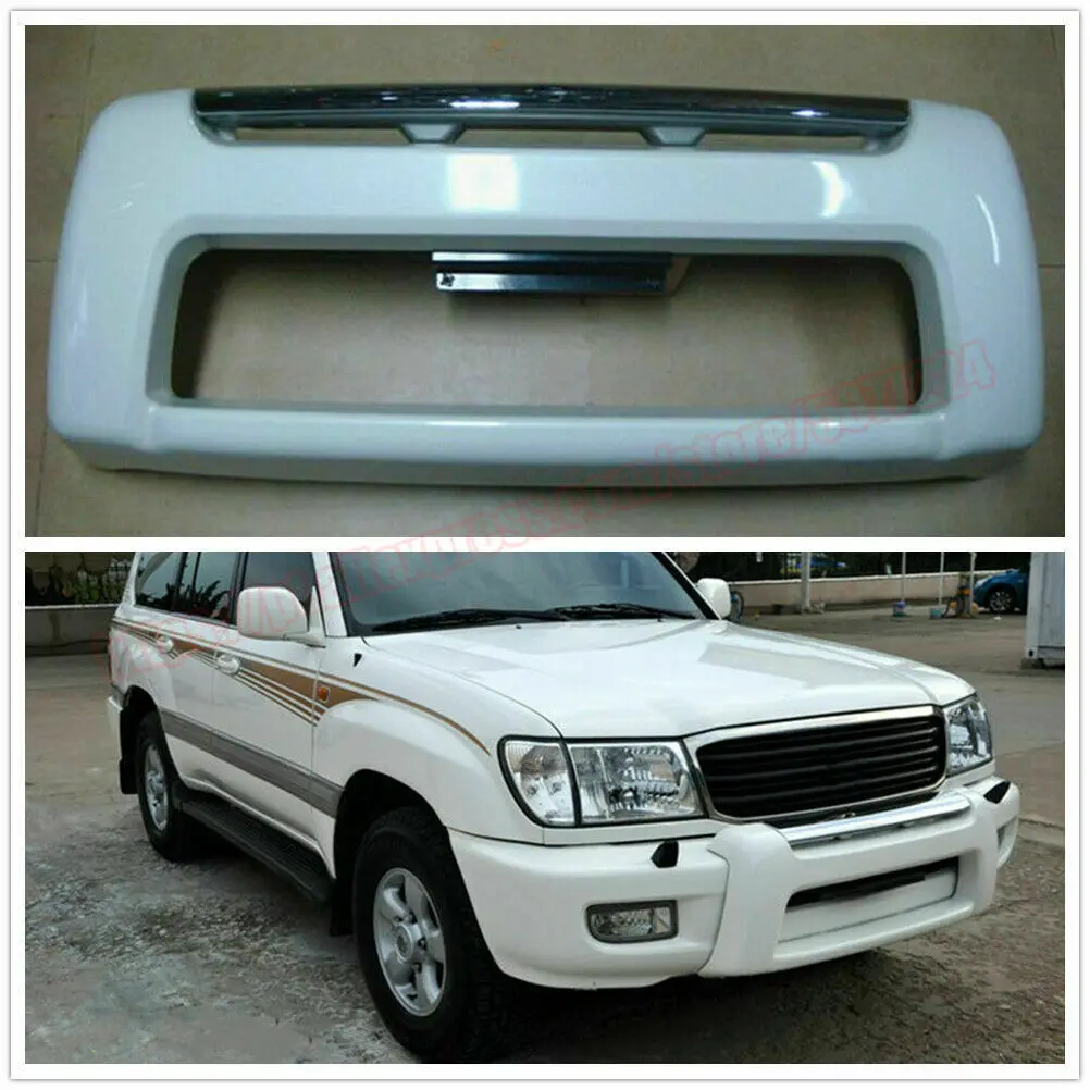 

Бампер передний белый для Land Cruiser 100 LC100 FJ100 FZJ100 Lexus LX470 1998-2007
