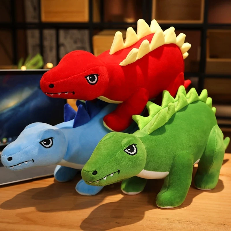 

Simulated 30/50/80CM Amazing Stegosaurus Plush Toys Lovely Dinosaur Dolls Pillow Stuffed Soft for Kids Boys Birthday Decor Gifts