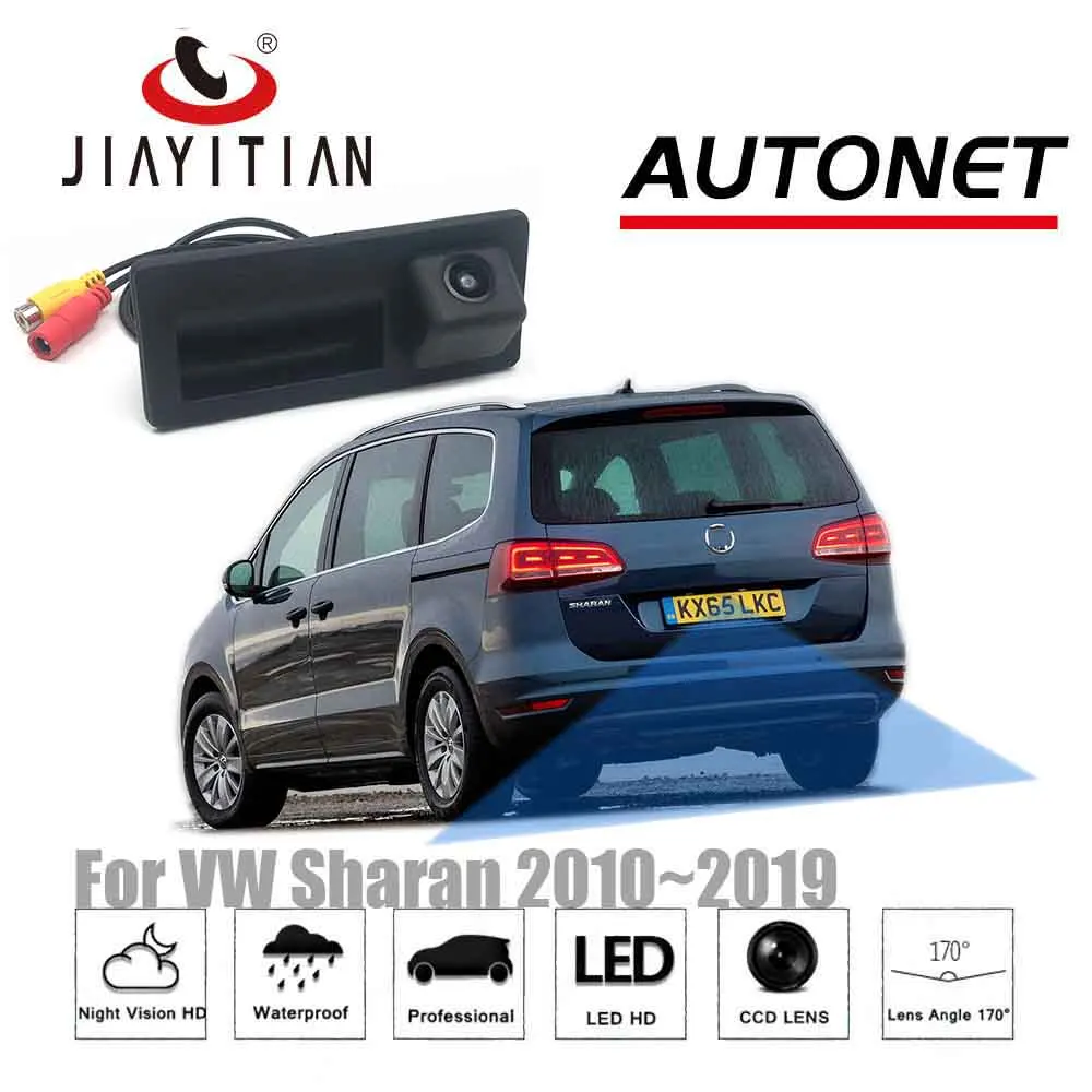 

JIAYITIAN камера с ручкой багажника для vw Sharan 7N 2010 2011 2012 2013 2014 2016 2017 2018 2019 HD камера заднего вида
