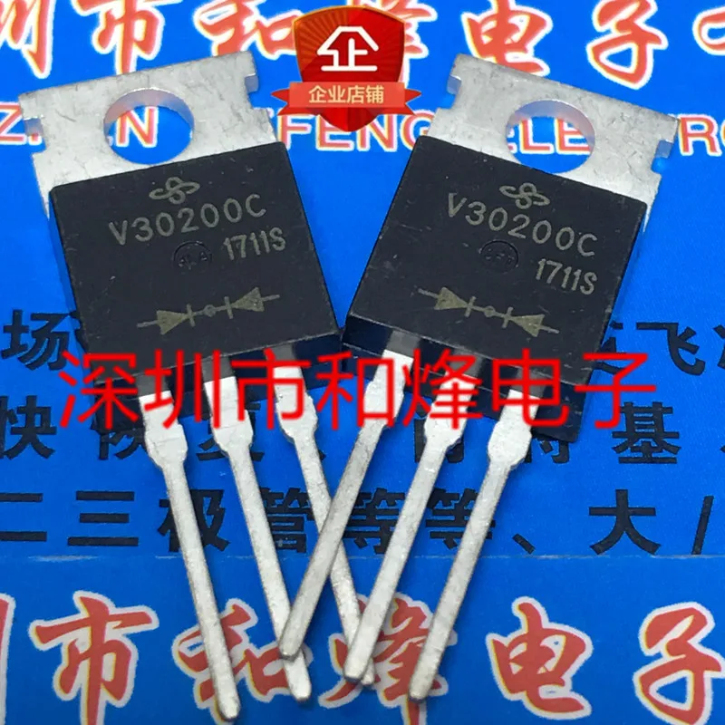 

30pcs original new V30200C TO-220 200V 30A