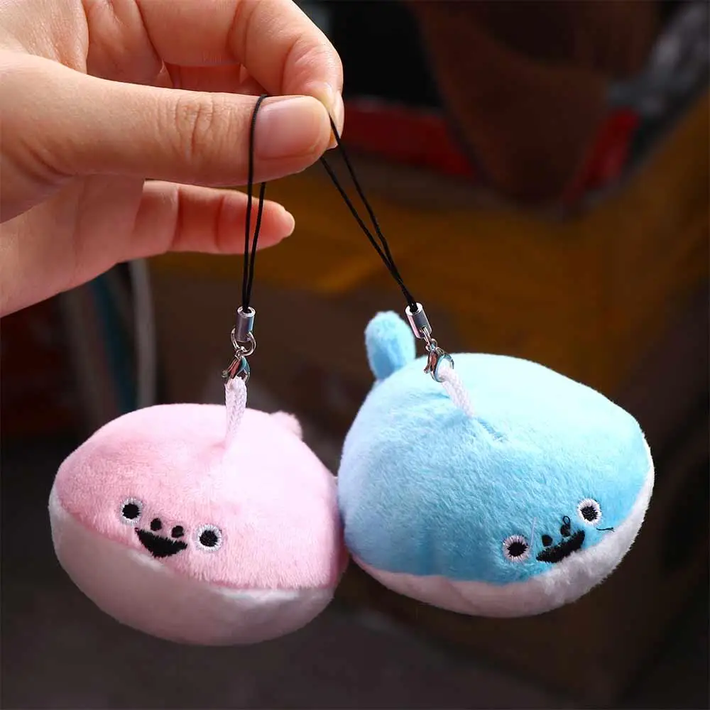 Плюшевый мягкий пищалкий котелок брелок мультяшный Сжимаемый плюшевый кулон в