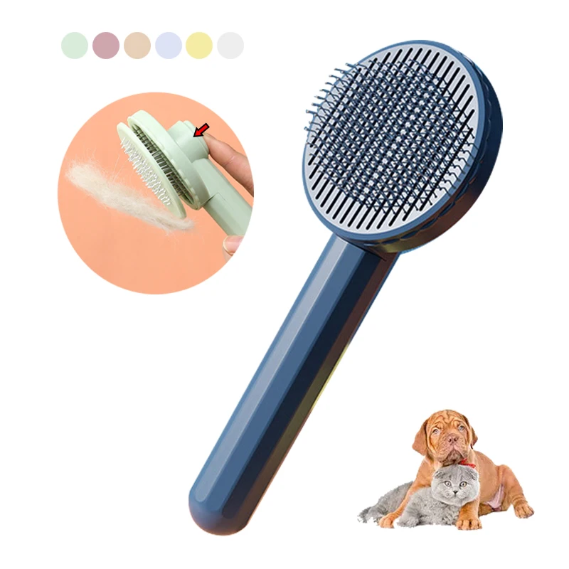 

Brush Cat Pet Cleaning Grooming Hair Dogs Hair Comb Pet Remove Good Deal Removal For Brush Puppy Accessories Dog Kitten Grooming