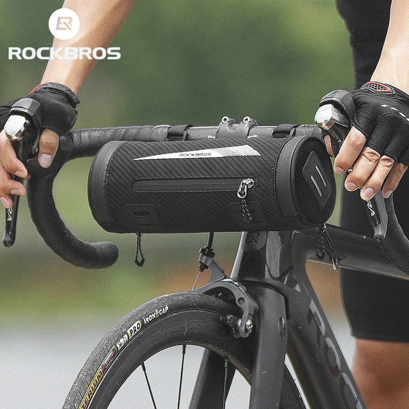 

ROCKBROS Bike Front Tube Bag Bicycle Handlebar Basket Pack Cycling Frame Pannier Bicycle Accessories Commuter Messenger Bag