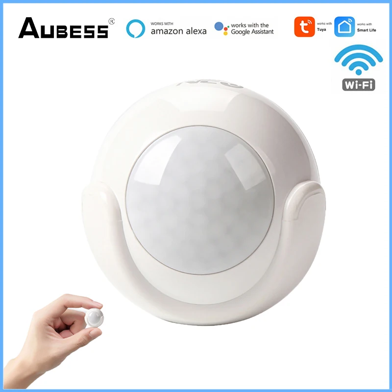 

Смарт-датчик движения Aubess с поддержкой Wi-Fi и ИК-датчиком движения