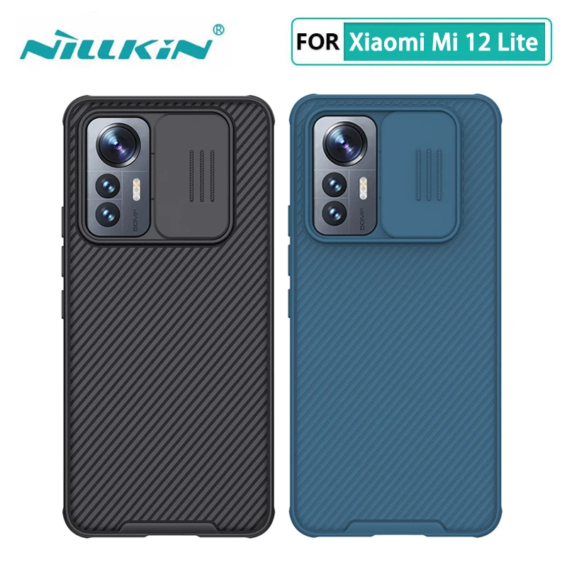 

for Xiaomi Mi 12 Lite Case Nillkin CamShield Pro Slide Lens Camera Protection Cover for Xiaomi Mi12 12S Pro 12X 5G Case