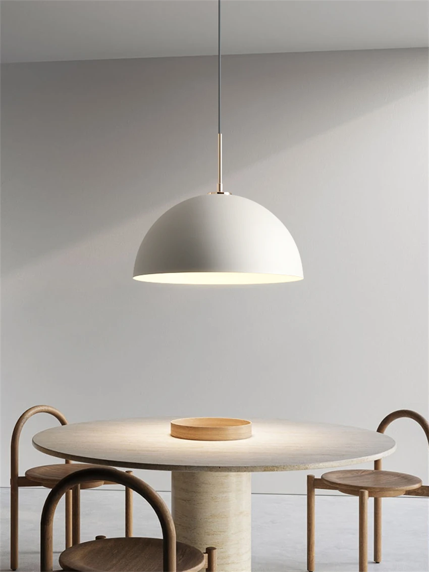 

Полукруглые подвесные светильники для ресторана, скандинавский Настольный светильник для одного островка, современные датские круглые ос...