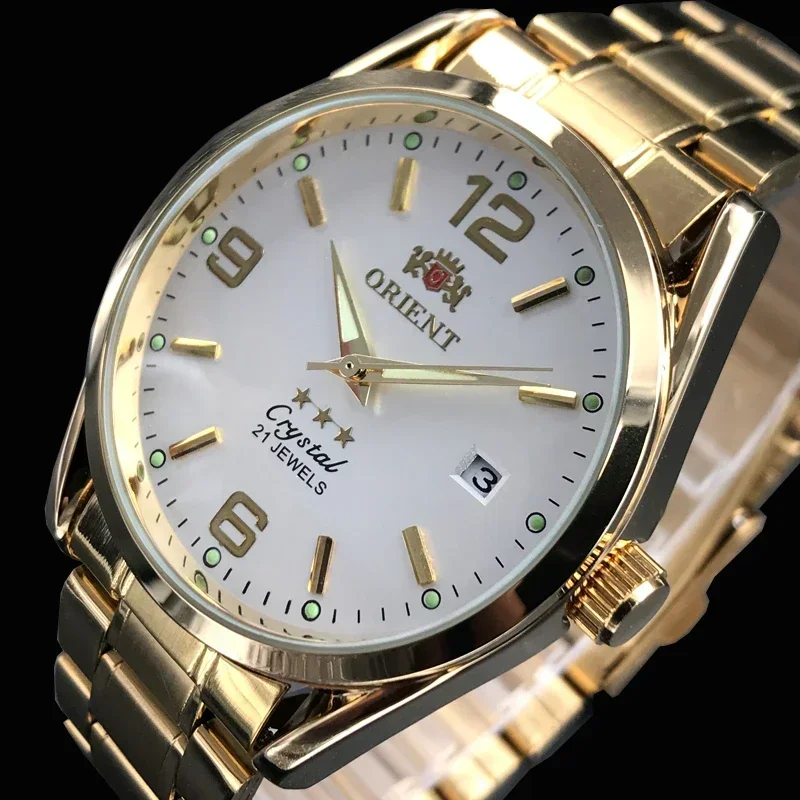 Men's Watch Stainless Steel Band Luxury Tourbillon