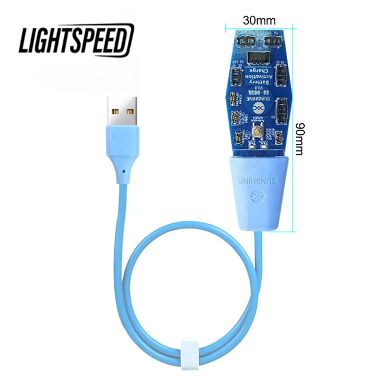 

Sunshine SS-903A Battery Activation Charging Board for Phone 4s-13mini Tester Line Cable Precise Detection Overload Protection