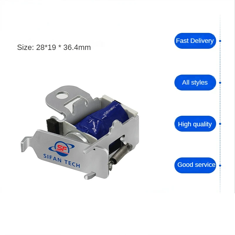 

DC24V Electric Magnet Pull Push Electromagnet Solenoid 28X19X36.4mm