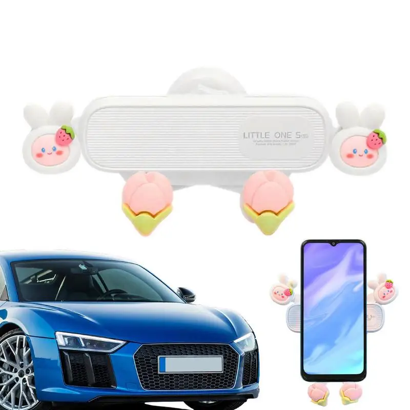 

Car Phone Holder Car Mobile Phone Bracket Car Creative Cartoon Car Air Outlet Mobile Phone Navigation Fixed Support Bracket
